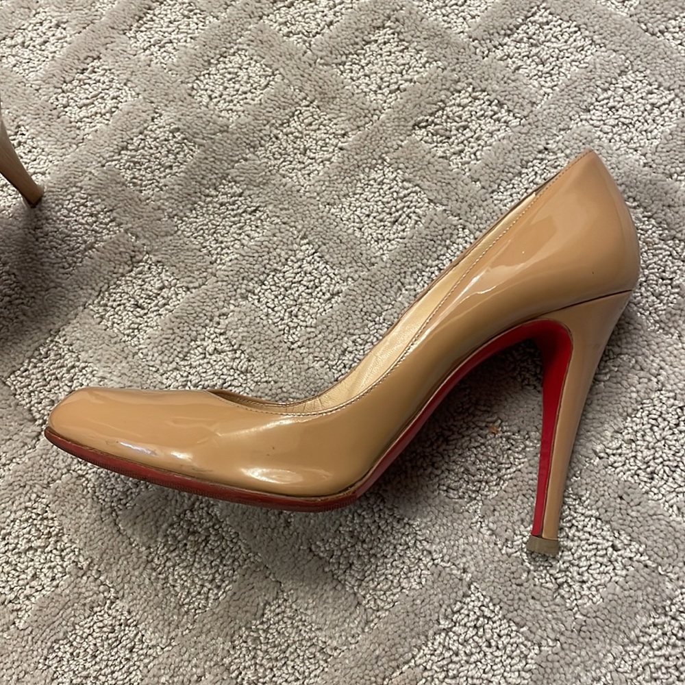 Authentic Christian Louboutin heels. Great for work! I have tan and black! - Picture 5 of 5